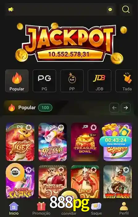Promoções Especiais no 888pg App